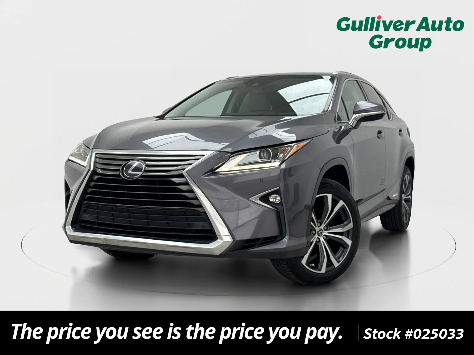 Gray 2018 Lexus RX 450h for sale in Plano, TX