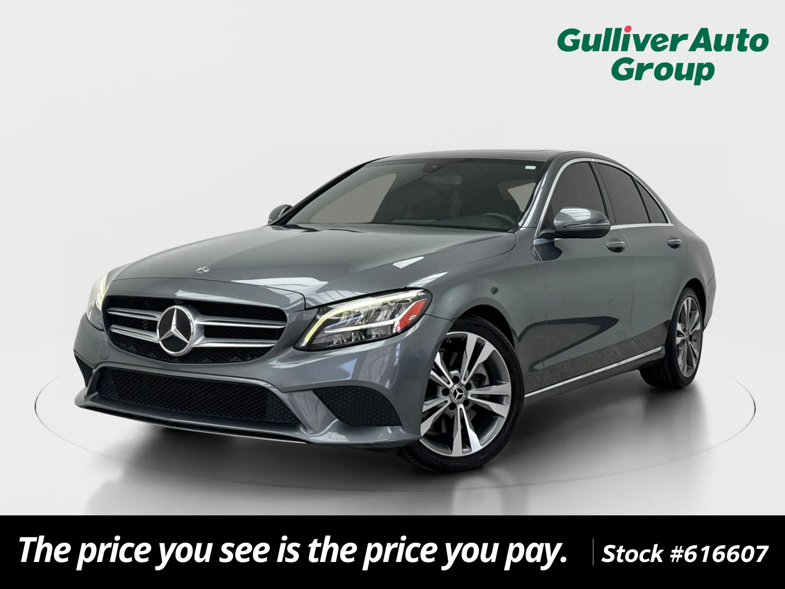 Gray 2021 Mercedes-Benz C-Class C 300 for sale in Plano, TX