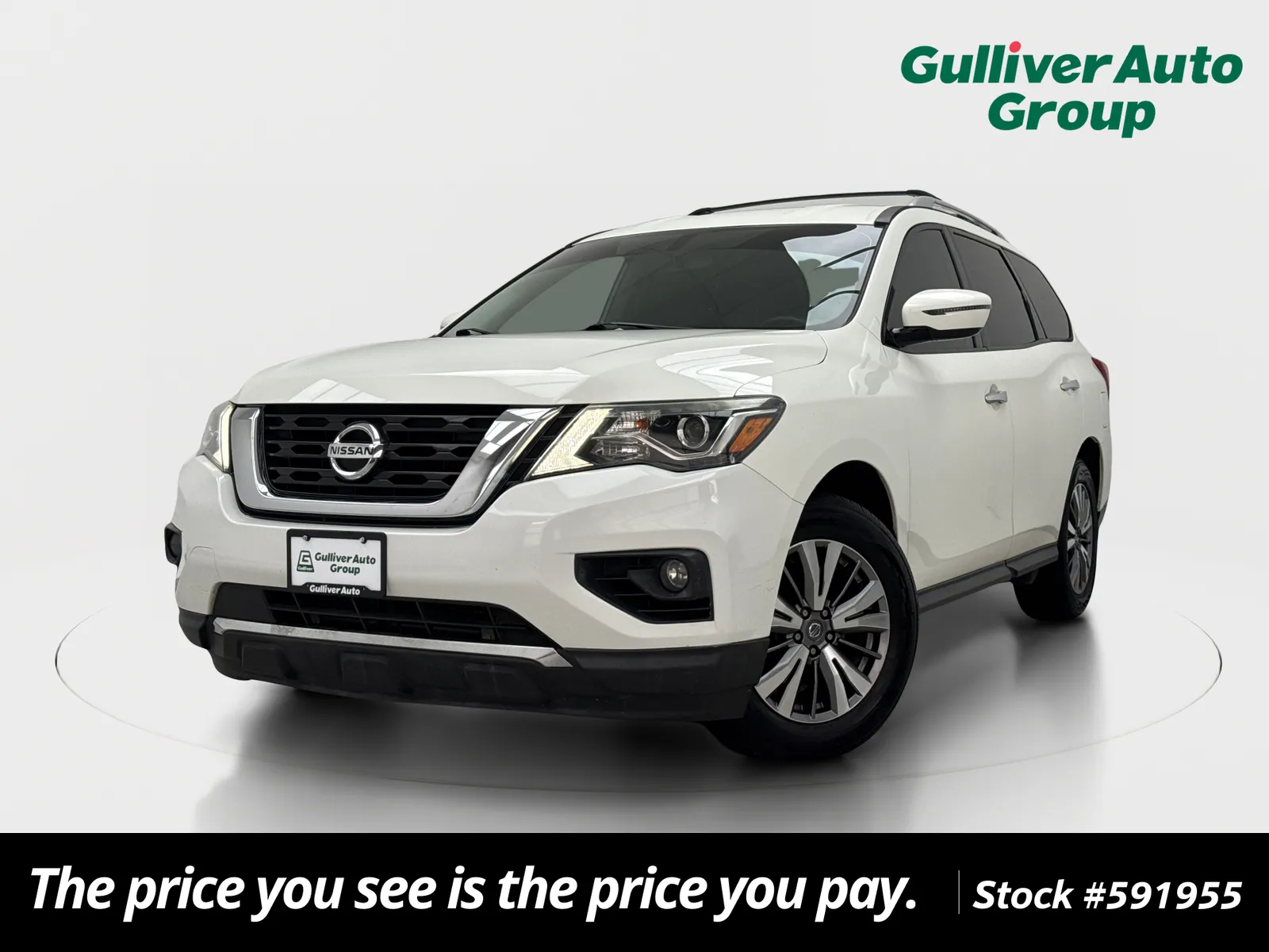 White 2020 Nissan Pathfinder SV for sale in Plano, TX