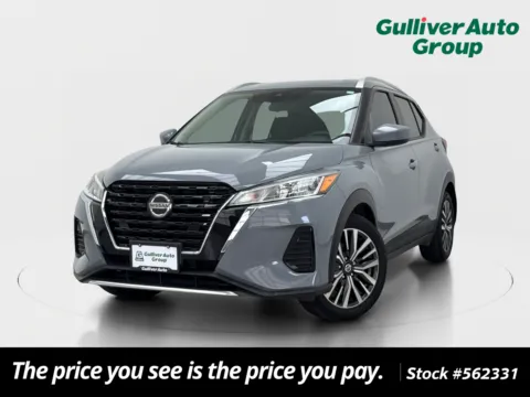 Gray 2021 Nissan Kicks SV for sale in Plano, TX
