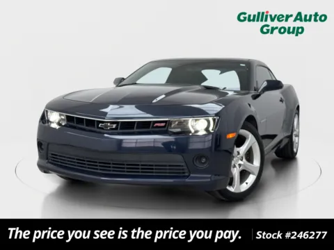 Blue 2015 Chevrolet Camaro 1LT for sale in Plano, TX
