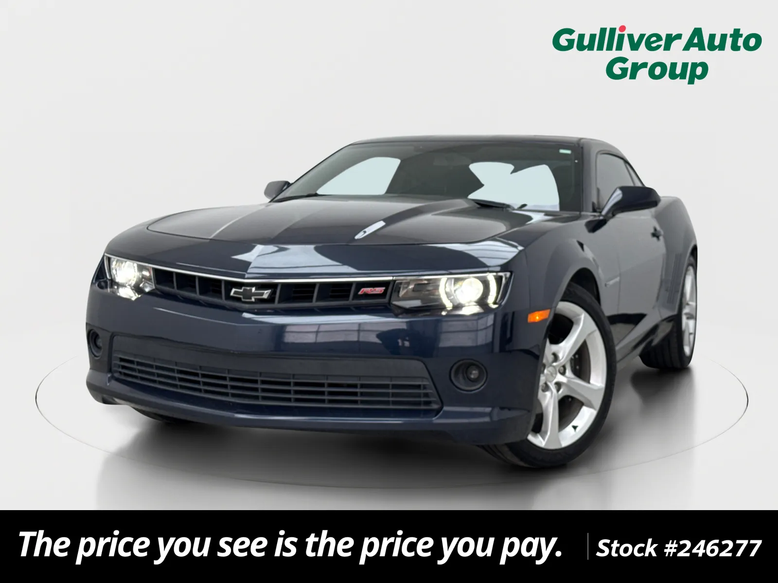 Blue 2015 Chevrolet Camaro 1LT for sale in Plano, TX