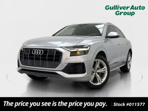 Silver 2019 Audi Q8 3.0T Premium Plus for sale in Plano, TX