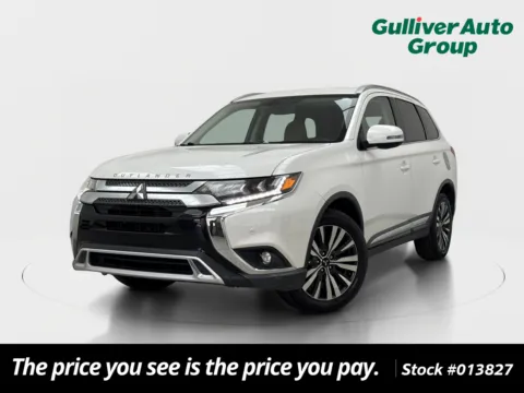 White 2019 Mitsubishi Outlander SE for sale in Plano, TX