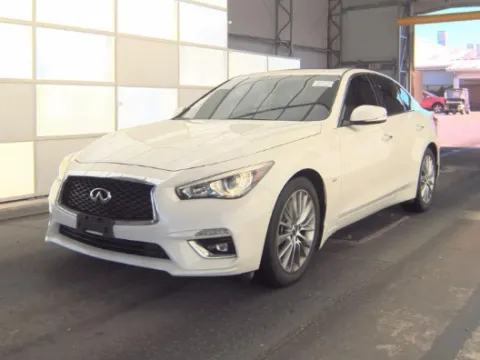 White 2018 INFINITI Q50 3.0t LUXE for sale in Plano, TX