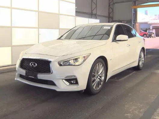 White 2018 INFINITI Q50 3.0t LUXE for sale in Plano, TX