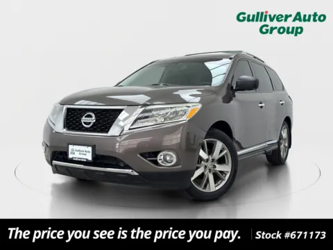 Photos of 2016 Nissan Pathfinder Platinum for sale in Plano, TX at Gulliver Auto Group