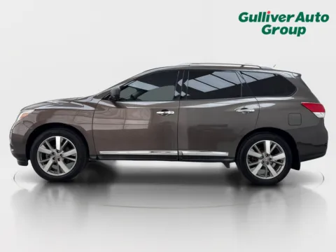 Another view of 2016 Nissan Pathfinder Platinum for sale in Plano, TX at Gulliver Auto Group