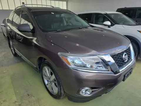 Another view of 2016 Nissan Pathfinder Platinum for sale in Plano, TX at Gulliver Auto Group