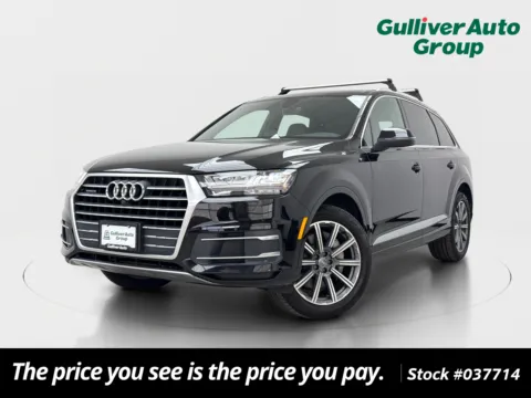 Black 2019 Audi Q7 45 SE Premium Plus for sale in Plano, TX