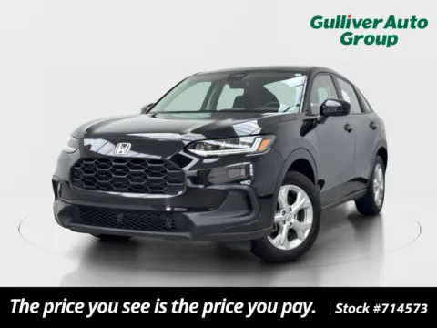 Black 2023 Honda HR-V LX for sale in Plano, TX