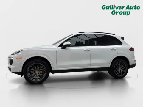 Another view of 2018 Porsche Cayenne Platinum Edition for sale in Plano, TX at Gulliver Auto Group