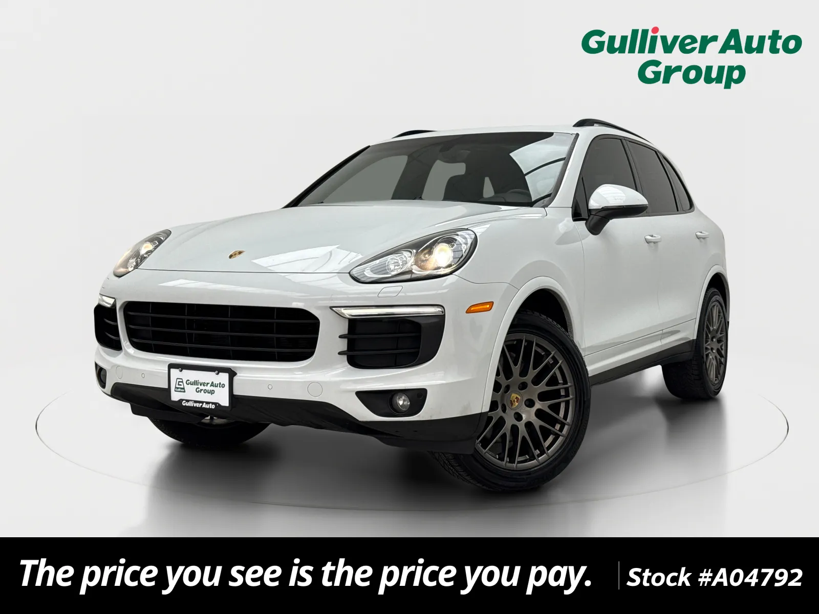 White 2018 Porsche Cayenne Platinum Edition for sale in Plano, TX