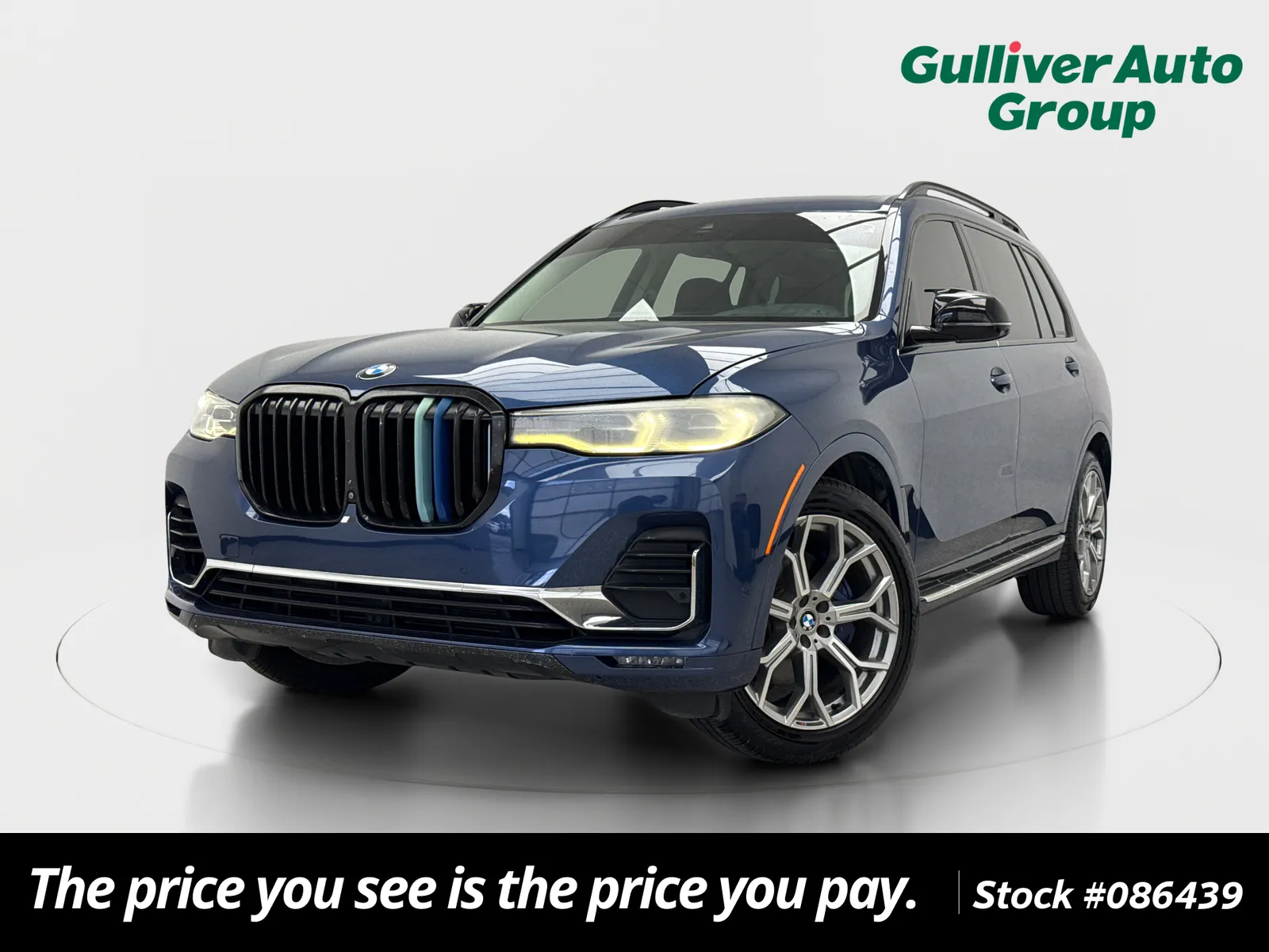 Blue 2019 BMW X7 xDrive40i for sale in Plano, TX