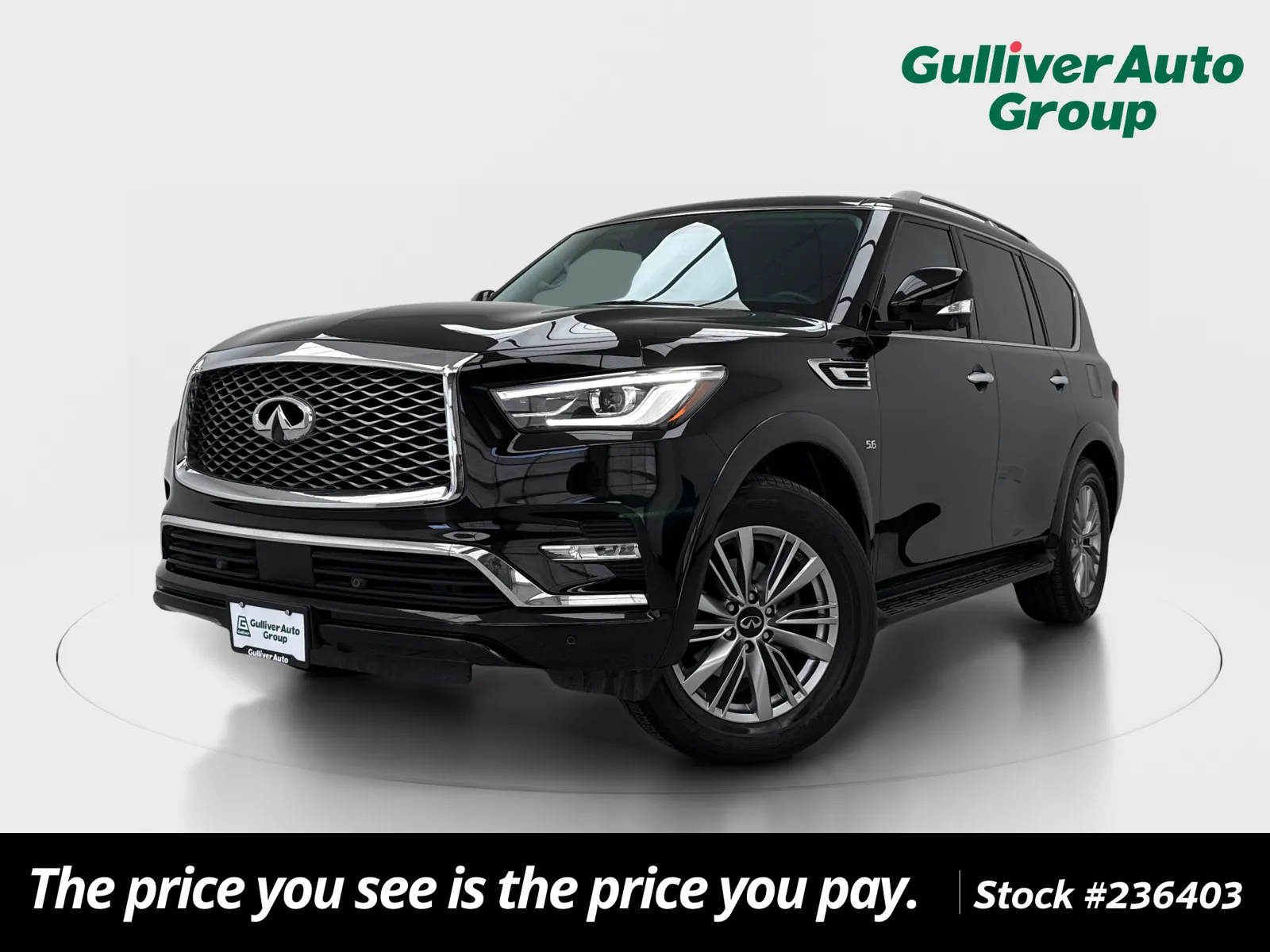 2019 INFINITI QX80 LUXE