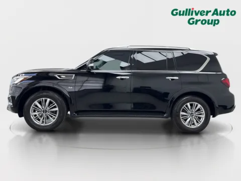 Another view of 2019 INFINITI QX80 LUXE for sale in Plano, TX at Gulliver Auto Group