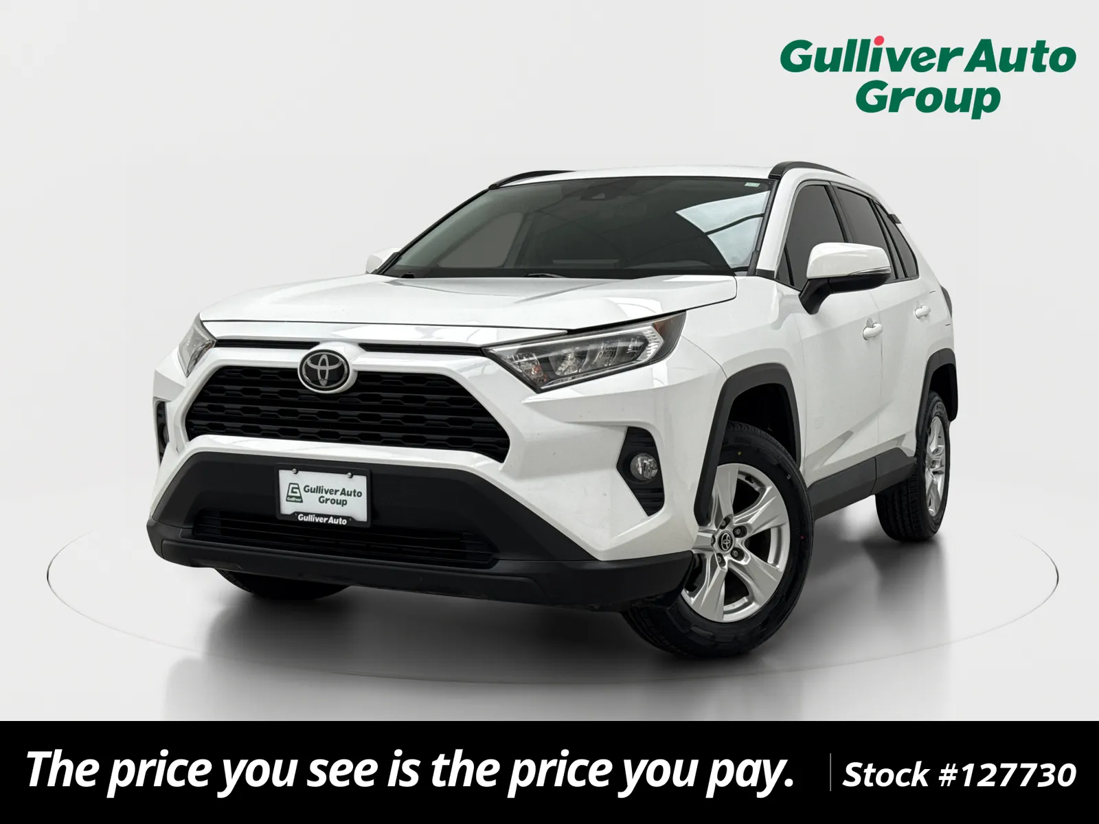 White 2021 Toyota RAV4 XLE for sale in Plano, TX
