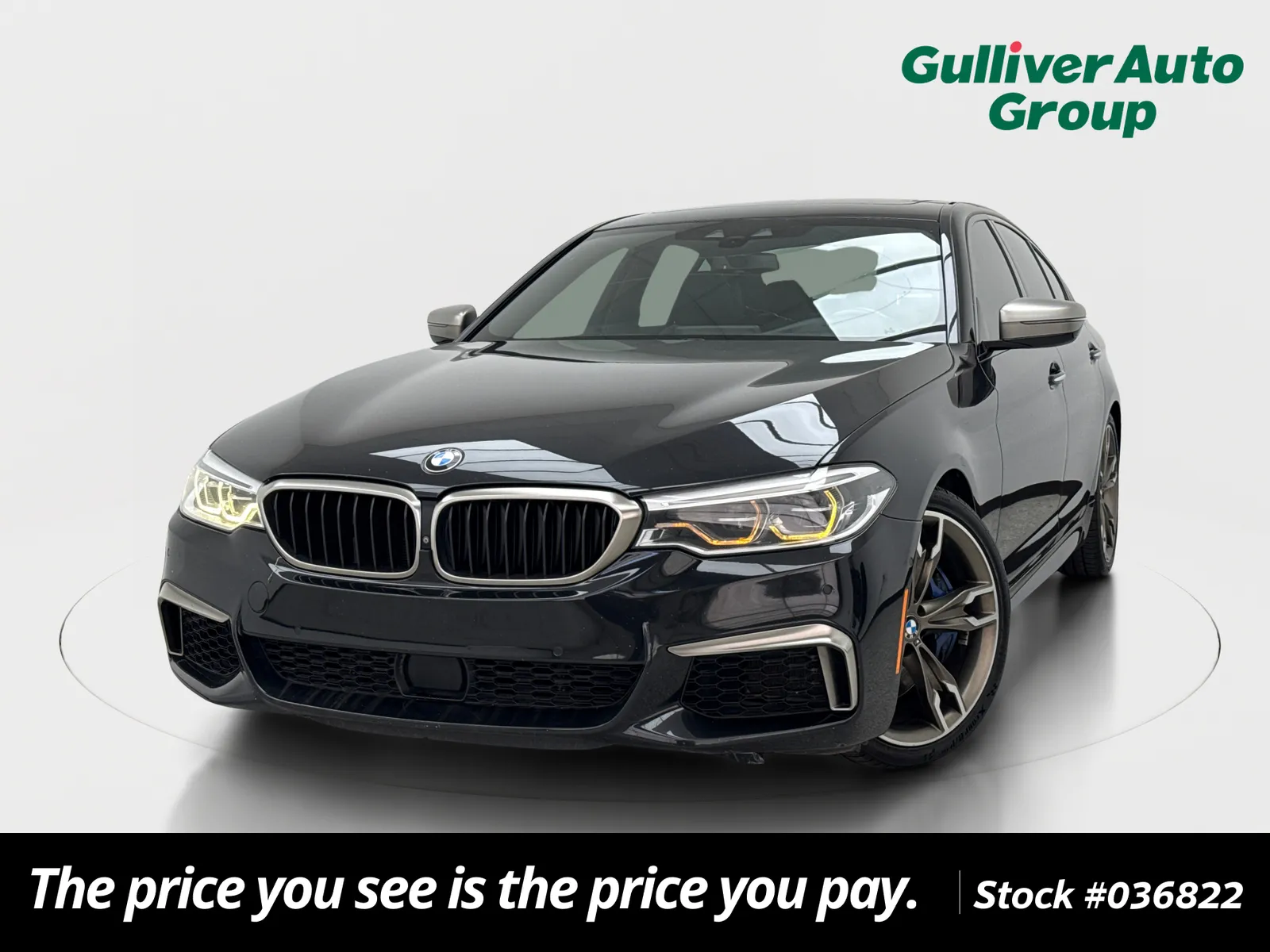 Black 2018 BMW 5 Series M550i xDrive for sale in Plano, TX