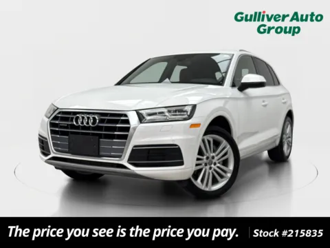 White 2018 Audi Q5 2.0T for sale in Plano, TX