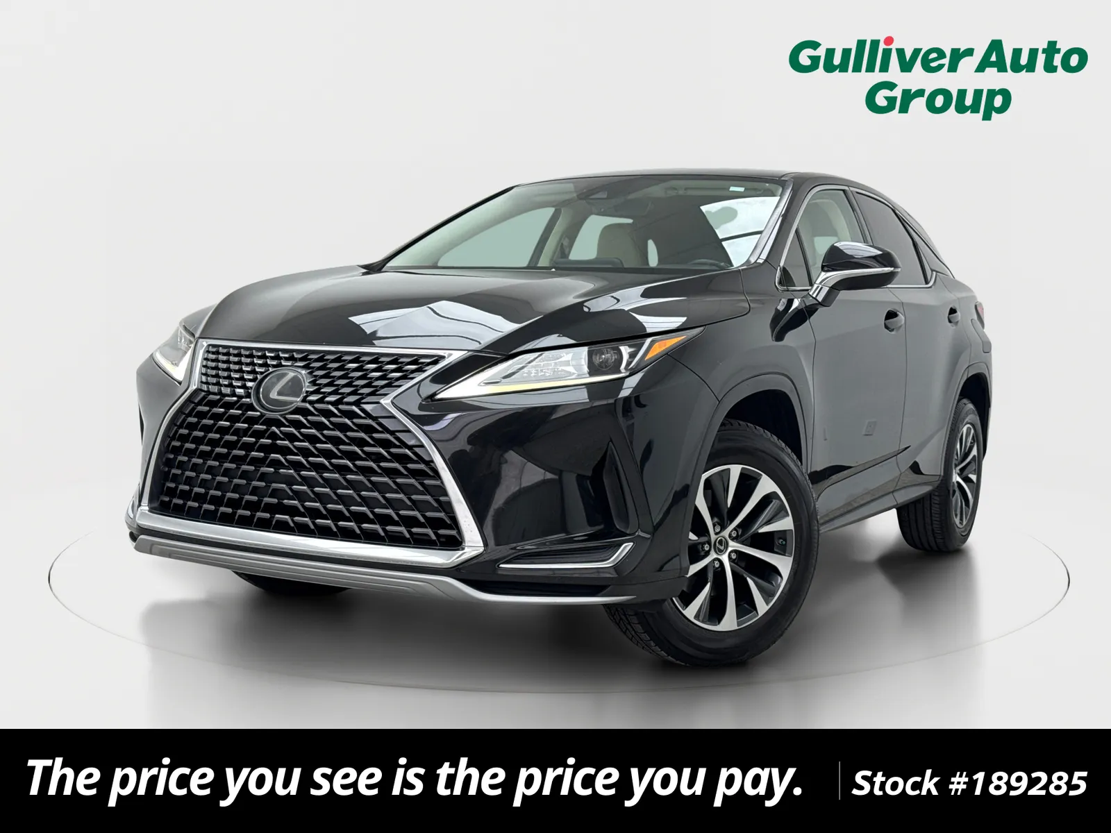 Black 2021 Lexus RX 350 for sale in Plano, TX