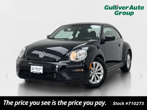 Black 2018 Volkswagen Beetle 2.0T S for sale in Plano, TX