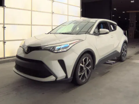 White 2021 Toyota C-HR XLE for sale in Plano, TX