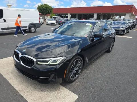 Black 2021 BMW 5 Series 530i for sale in Plano, TX