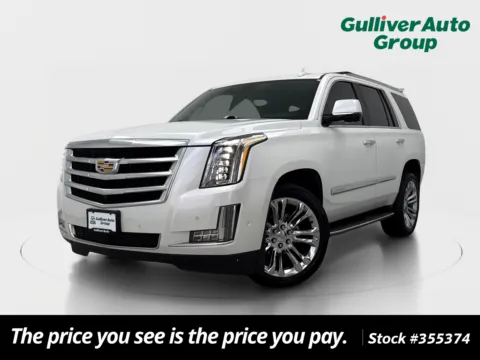White 2017 Cadillac Escalade Luxury for sale in Plano, TX
