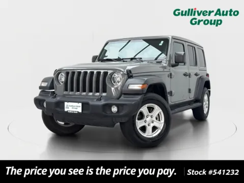 Gray 2023 Jeep Wrangler Sport S for sale in Plano, TX