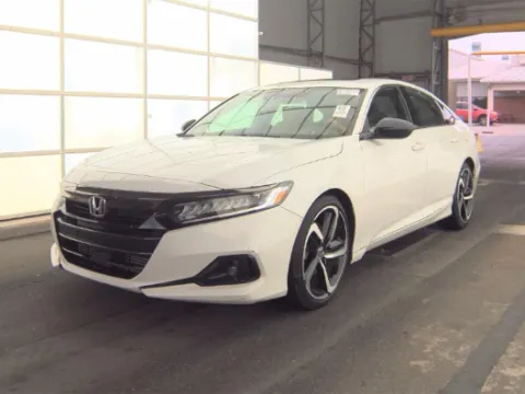 White 2021 Honda Accord Sport 2.0T for sale in Plano, TX