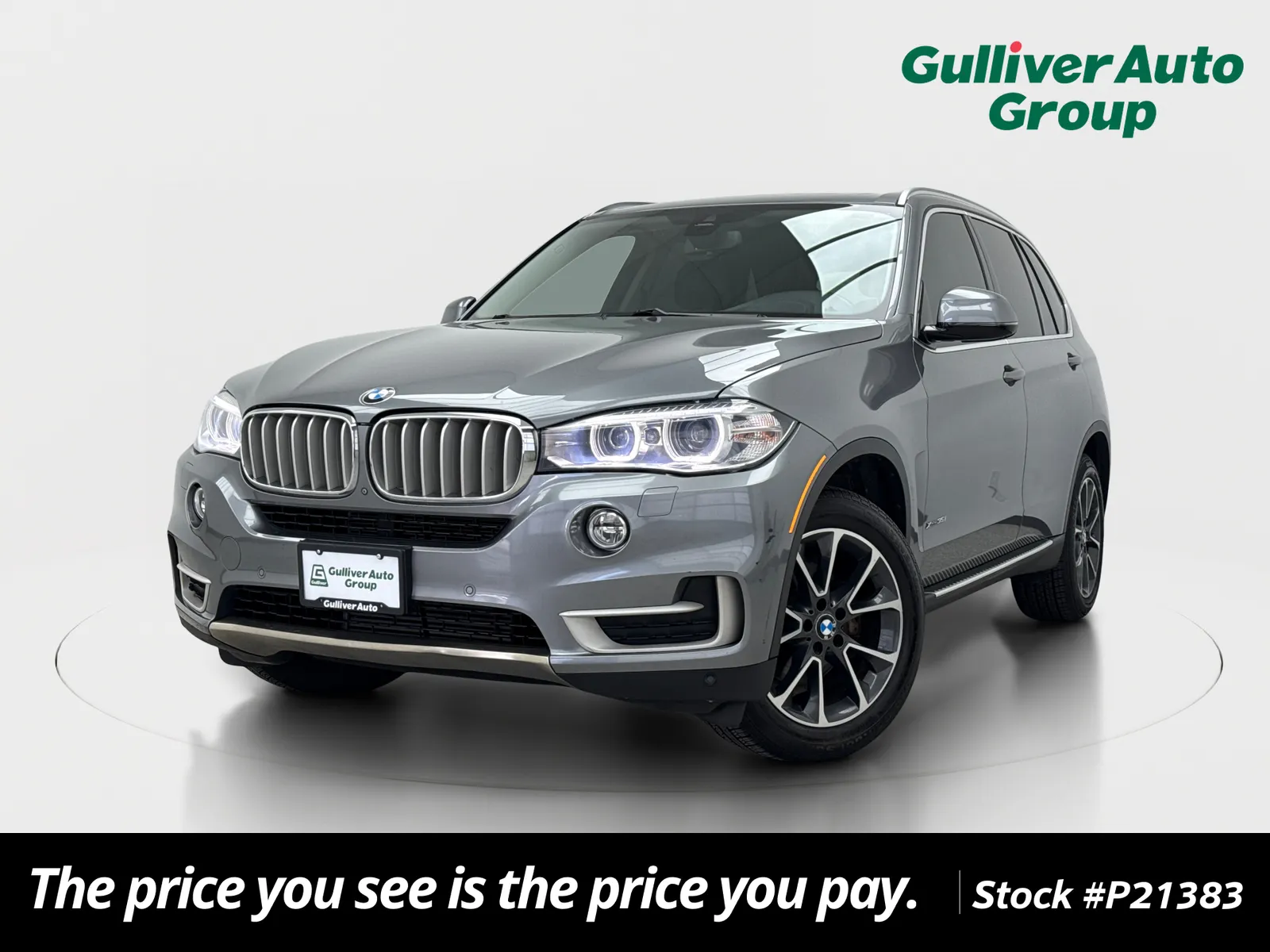 Gray 2016 BMW X5 xDrive35i for sale in Plano, TX