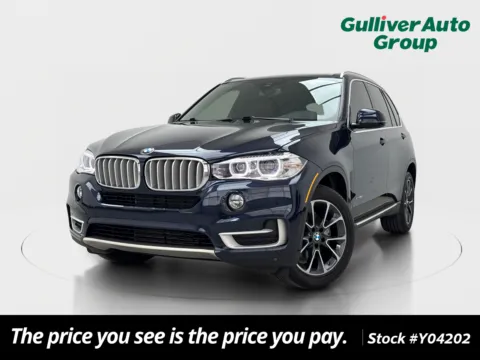 Blue 2018 BMW X5 xDrive35i for sale in Plano, TX