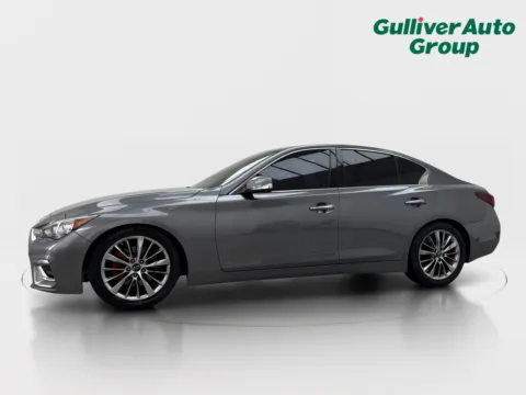 Photos of 2020 INFINITI Q50 3.0t LUXE for sale in Plano, TX at Gulliver Auto Group