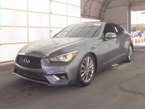 Gray 2020 INFINITI Q50 3.0t LUXE for sale in Plano, TX