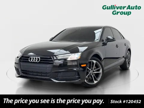 Black 2019 Audi A4 2.0T Titanium Premium for sale in Plano, TX