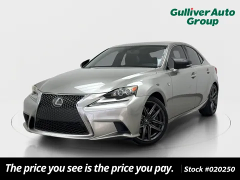 Silver 2016 Lexus IS 200t for sale in Plano, TX