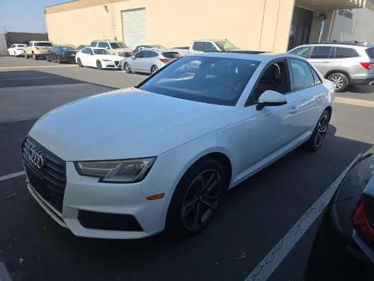 White 2019 Audi A4 2.0T Titanium Premium for sale in Plano, TX