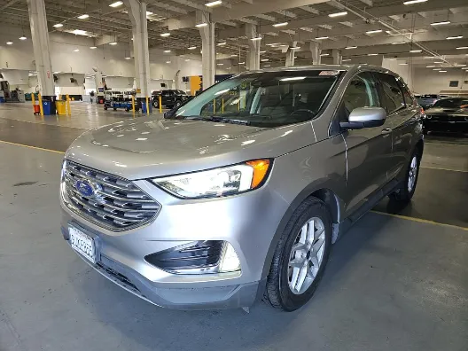 Red 2021 Ford Edge SEL for sale in Plano, TX