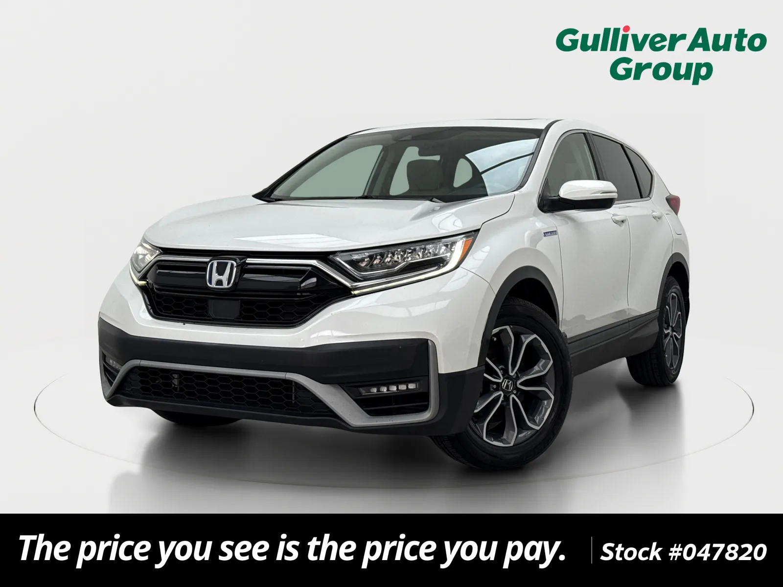 White 2022 Honda CR-V Hybrid EX for sale in Plano, TX