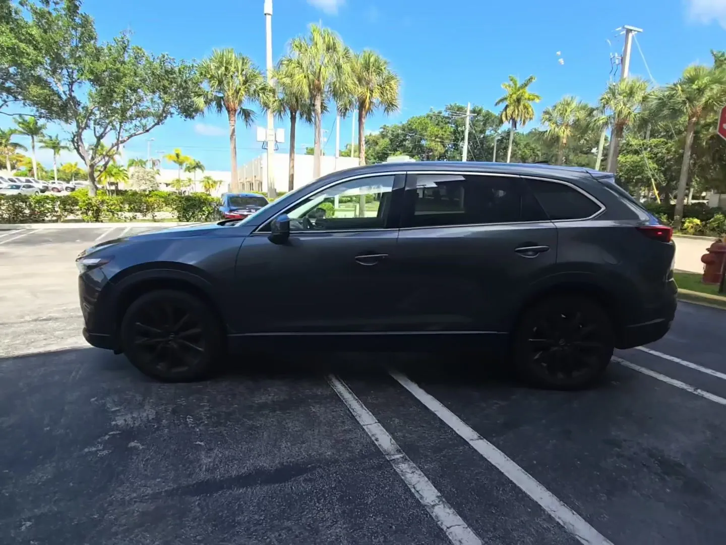 Gray 2023 Mazda CX-9 Touring Plus for sale in Plano, TX
