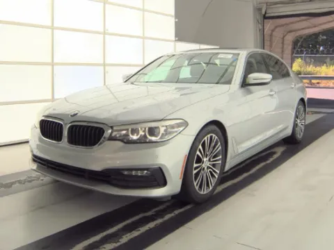 Silver 2018 BMW 5 Series 530i for sale in Plano, TX