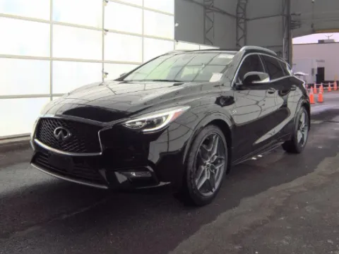 Black 2017 INFINITI QX30 Premium for sale in Plano, TX