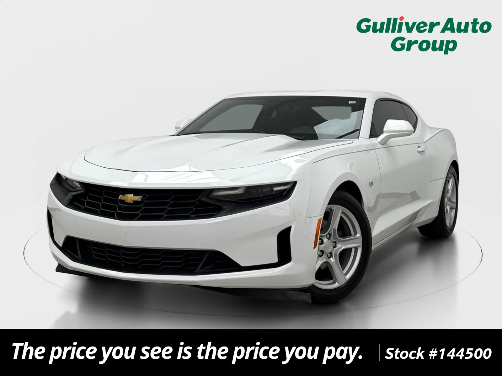 White 2020 Chevrolet Camaro 1LT for sale in Plano, TX