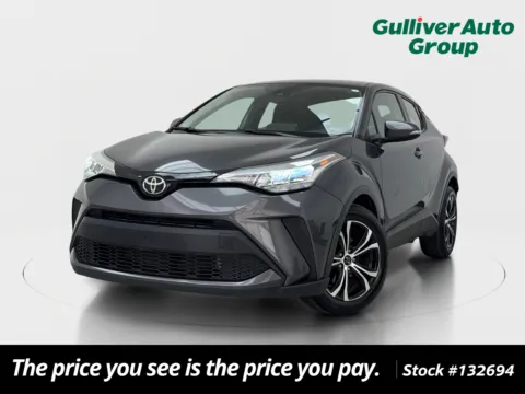 Gray 2021 Toyota C-HR LE for sale in Plano, TX
