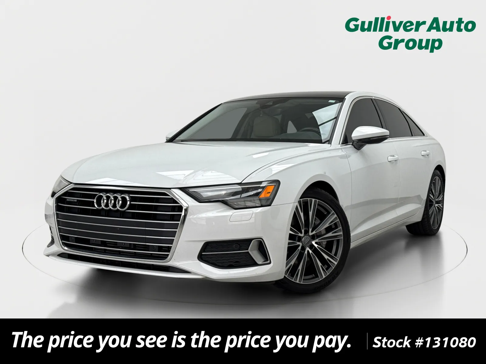 White 2019 Audi A6 2.0T Premium for sale in Plano, TX