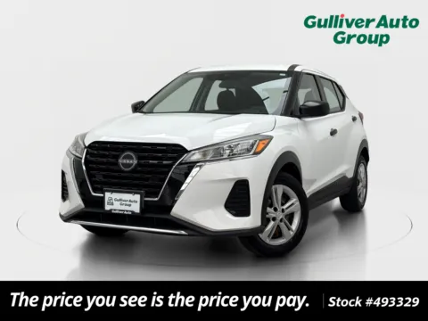 Photos of 2023 Nissan Kicks S for sale in Plano, TX at Gulliver Auto Group
