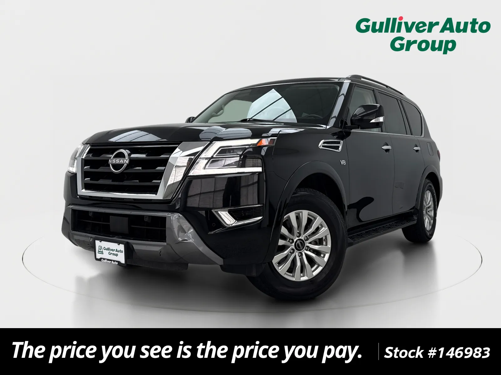Black 2021 Nissan Armada SV for sale in Plano, TX