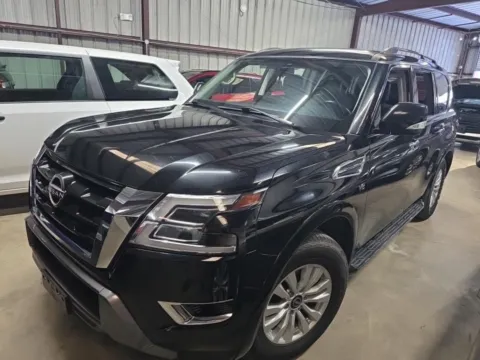 Black 2021 Nissan Armada SV for sale in Plano, TX