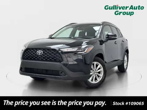 Black 2024 Toyota Corolla Cross LE for sale in Plano, TX