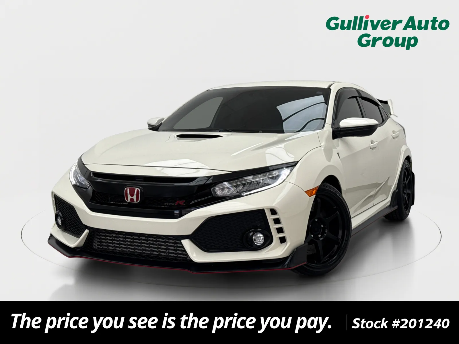 White 2018 Honda Civic Type R Touring for sale in Plano, TX